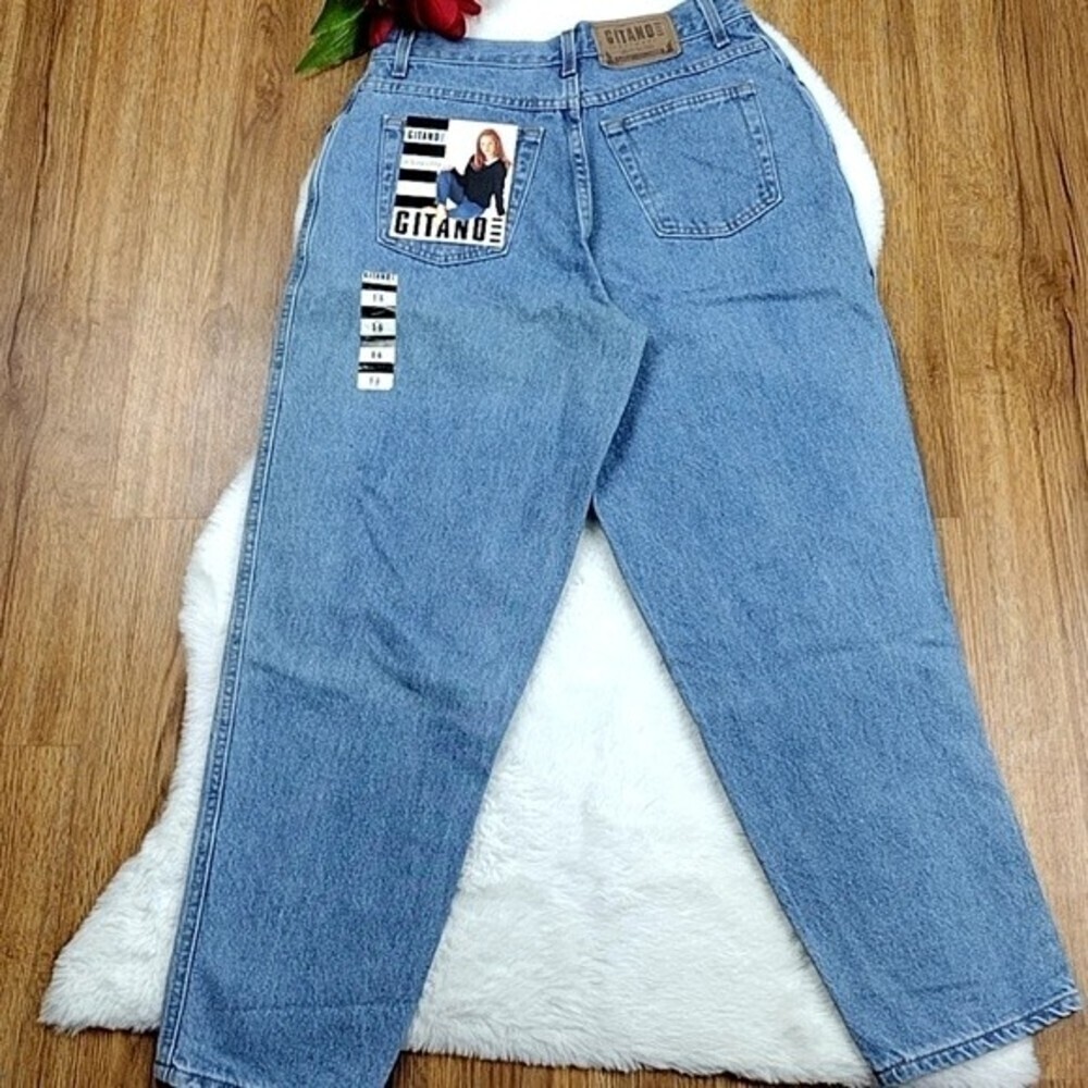 90s Gitano Mom Jeans Ultra High Rise Relaxed Fit New With Tags Vintage Mom Jeans